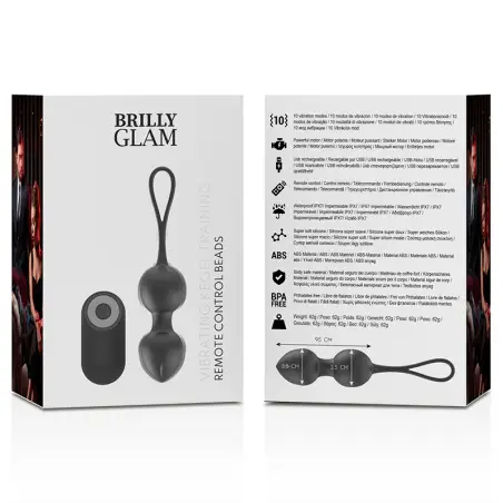 Vibrating Kegel Beads Control Remoto | Brilly Glam