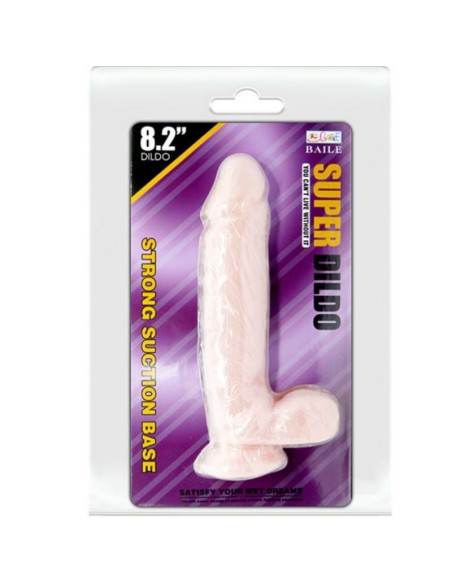 BAILE - SUPER DILDO REALÍSTICO NATURAL 21.5 CM Penes realísticos
