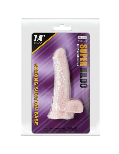 BAILE - SUPER DILDO REALÍSTICO NATURAL 18.8 CM Penes realísticos