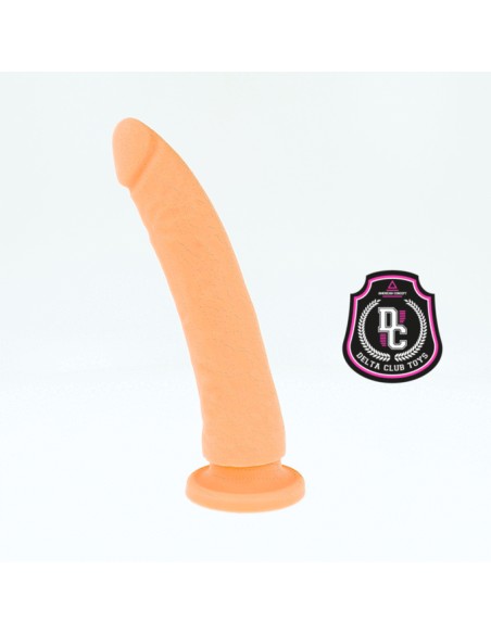 DELTA CLUB - DILDO REALISTA NATURAL SILICONA MEDICA 20 CM -O- 4 CM Penes realísticos