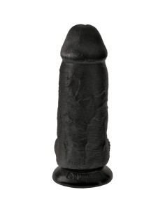 KING COCK - PENE REALÍSTICO CHUBBY 23 CM NEGRO 2