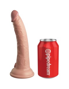 KING COCK - ÉLITE DILDO REALÍSTICO SILICONA 17.8 CM