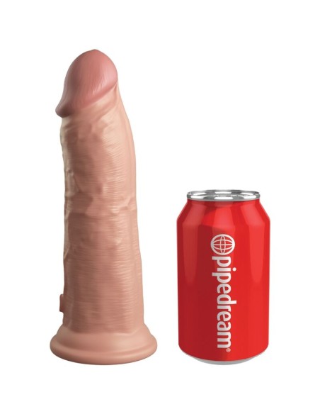 KING COCK - ÉLITE DILDO REALÍSTICO VIBRADOR & SILICONA 20.3 CM Penes realísticos