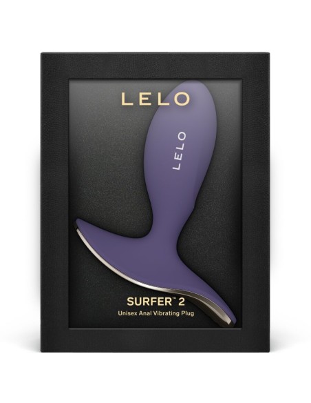 LELO - SURFER 2 PLUG ANAL VIBRADOR UNISEX MORADO Vibradores Anales