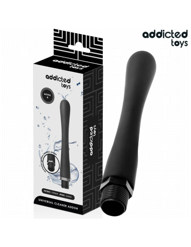 ADDICTED TOYS - LIMPIADOR ANAL CON ADAPTADOR UNIVERSAL MODELO 4 Ducha Anal