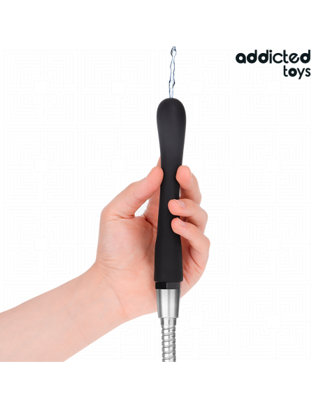 ADDICTED TOYS - LIMPIADOR ANAL CON ADAPTADOR UNIVERSAL MODELO 4 Ducha Anal