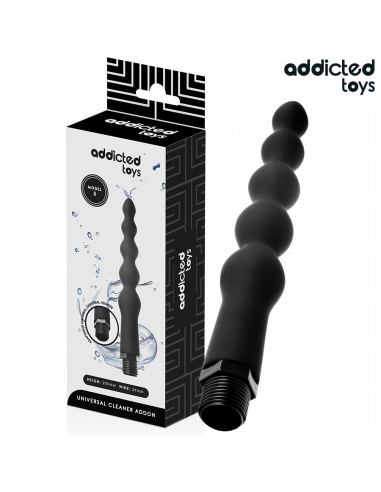 ADDICTED TOYS - LIMPIADOR ANAL CON ADAPTADOR UNIVERSAL MODELO 5 Ducha Anal
