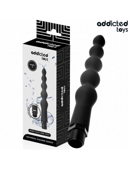 ADDICTED TOYS - LIMPIADOR ANAL CON ADAPTADOR UNIVERSAL MODELO 5 Ducha Anal