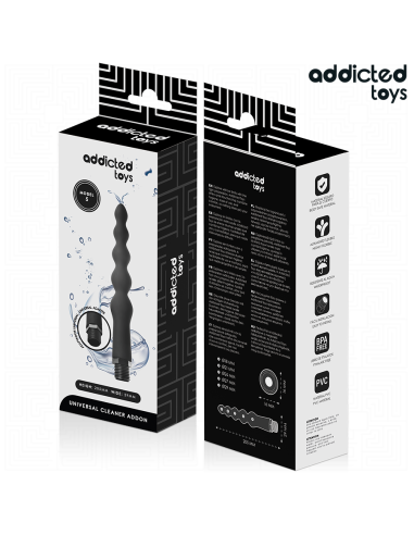 ADDICTED TOYS - LIMPIADOR ANAL CON ADAPTADOR UNIVERSAL MODELO 5 Ducha Anal