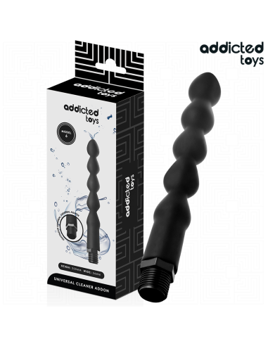 ADDICTED TOYS - LIMPIADOR ANAL CON ADAPTADOR UNIVERSAL MODELO 6 Ducha Anal