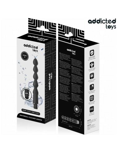 ADDICTED TOYS - LIMPIADOR ANAL CON ADAPTADOR UNIVERSAL MODELO 6 Ducha Anal