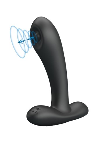 PRETTY LOVE - REMINGTON MASAJEADOR VIBRADOR ANAL Y VAGINAL NEGRO Vibradores Clásicos anales o vaginales