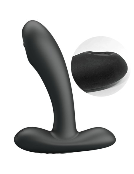 PRETTY LOVE - REMINGTON MASAJEADOR VIBRADOR ANAL Y VAGINAL NEGRO Vibradores Clásicos anales o vaginales