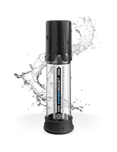 PUMP WORX - BOMBA DE ERECCION MAX BOOST NEGRO Bomba Alargadora Pene
