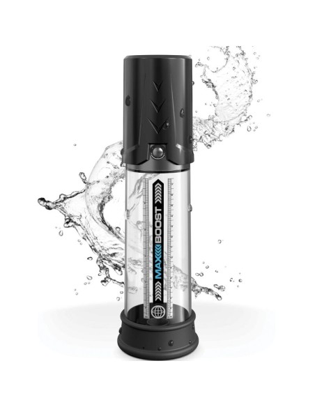 PUMP WORX - BOMBA DE ERECCION MAX BOOST NEGRO Bomba Alargadora Pene