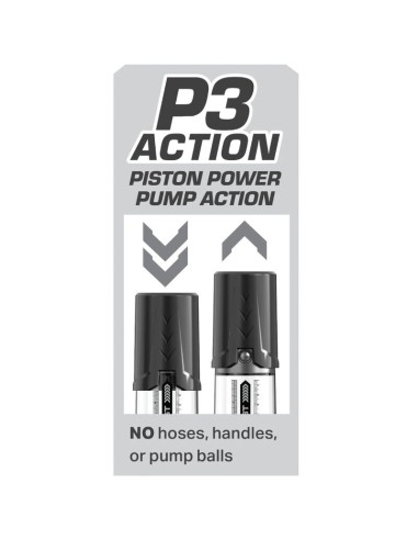 PUMP WORX - BOMBA DE ERECCION MAX BOOST NEGRO Bomba Alargadora Pene