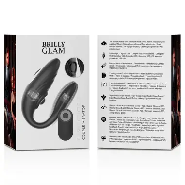 Couple Pulsing & Vibrating Control Remoto | Brilly Glam
