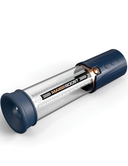 PUMP WORX - BOMBA DE ERECCION MAX BOOST AZUL Bomba Alargadora Pene