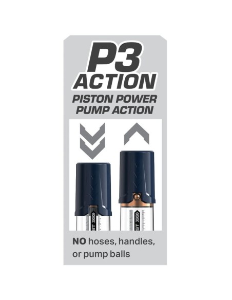 PUMP WORX - BOMBA DE ERECCION MAX BOOST AZUL Bomba Alargadora Pene