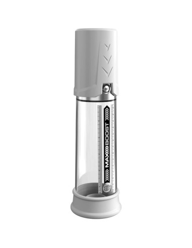 PUMP WORX - BOMBA DE ERECCION MAX BOOST BLANCO Bomba Alargadora Pene