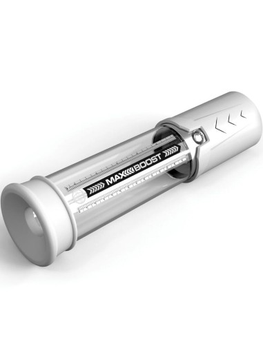 PUMP WORX - BOMBA DE ERECCION MAX BOOST BLANCO Bomba Alargadora Pene