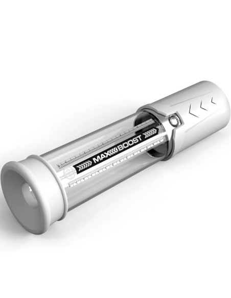 PUMP WORX - BOMBA DE ERECCION MAX BOOST BLANCO Bomba Alargadora Pene