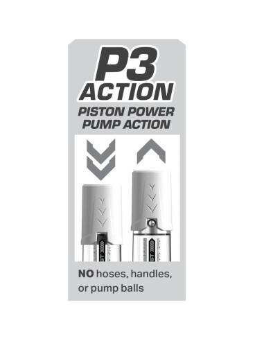 PUMP WORX - BOMBA DE ERECCION MAX BOOST BLANCO Bomba Alargadora Pene