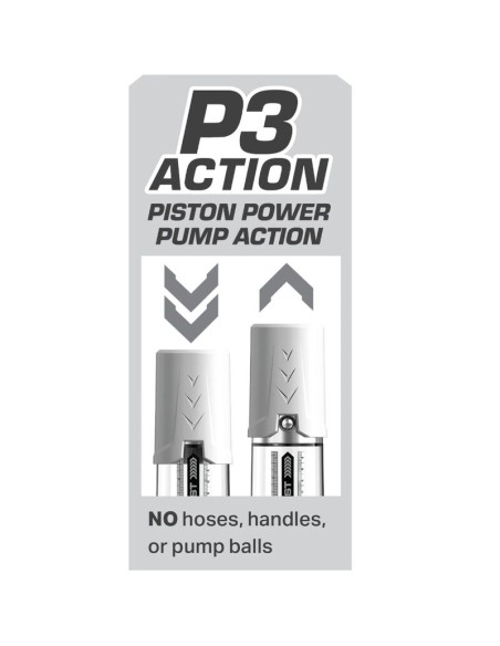 PUMP WORX - BOMBA DE ERECCION MAX BOOST BLANCO Bomba Alargadora Pene