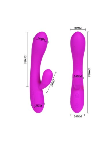 PRETTY LOVE - SMART VICTOR VIBRADOR CON ESTIMULADOR CLITORIS Vibradores Rabbit