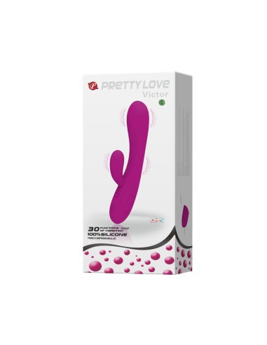 PRETTY LOVE - SMART VICTOR VIBRADOR CON ESTIMULADOR CLITORIS Vibradores Rabbit