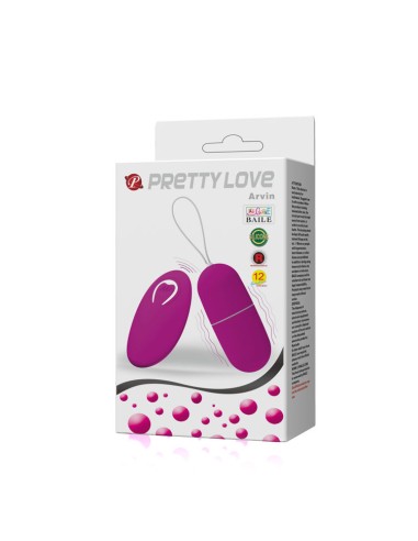 PRETTY LOVE - HUEVO VIBRADOR ARVIN CONTROL REMOTO 12V Vibradores control remoto