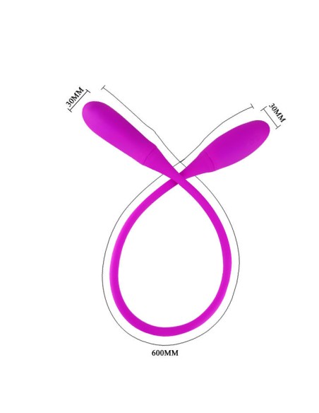 PRETTY LOVE - SMART SNAKY VIBE VIBRADOR 7 V + 3 TICKLING Vibradores HI-TECH