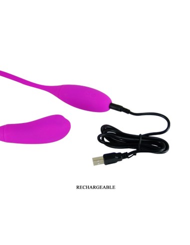 PRETTY LOVE - SMART SNAKY VIBE VIBRADOR 7 V + 3 TICKLING Vibradores HI-TECH