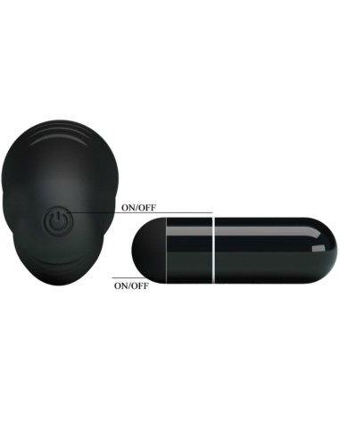 PRETTY LOVE - FLIRTATION DEDAL CON VIBRACIÓN STANFORD NEGRO Vibradores Dedo