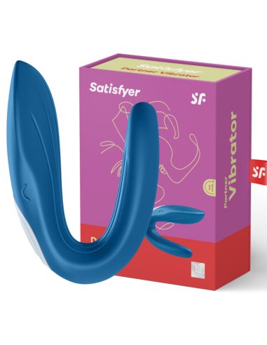 SATISFYER - PARTNER TOY WHALE VIBRADOR PARA EDITION 2020 Rotadores y vibradores