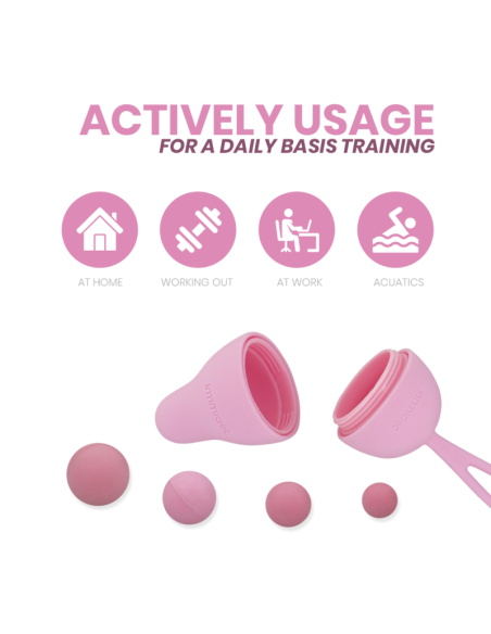 INTIMICHIC - PELVIS HEALTH I 2.0 REHABILITACIÓN PÉLVICA Bolas Silicona