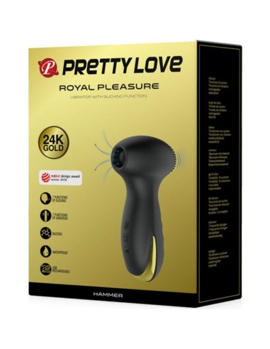 PRETTY LOVE - SMART HAMMER VIBRACIÓN Y SUCCIONADOR Estimuladores