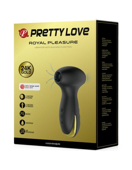 PRETTY LOVE - SMART HAMMER VIBRACIÓN Y SUCCIONADOR Estimuladores