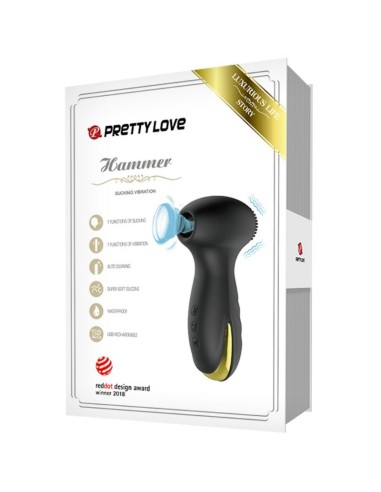 PRETTY LOVE - SMART HAMMER VIBRACIÓN Y SUCCIONADOR Estimuladores