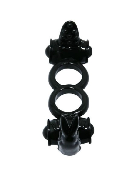 BAILE - SWEET RING ANILLO DOBLE CON RABBIT DOBLE Anillos con Vibración