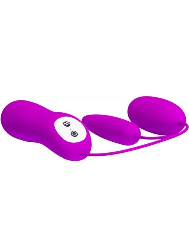PRETTY LOVE - IRMA HUEVO VIBRADOR DOBLE Para Clítoris