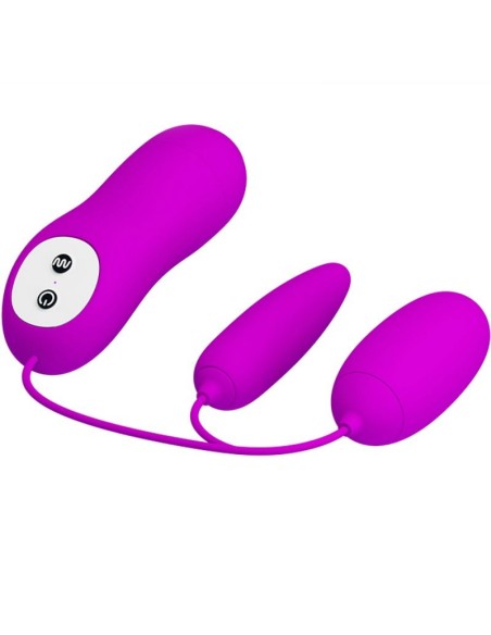 PRETTY LOVE - IRMA HUEVO VIBRADOR DOBLE Para Clítoris