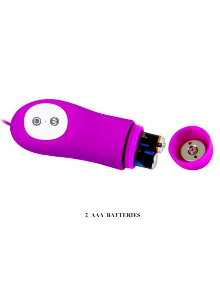 PRETTY LOVE - IRMA HUEVO VIBRADOR DOBLE Para Clítoris