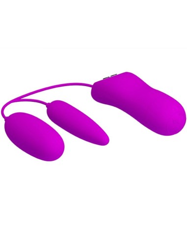 PRETTY LOVE - IRMA HUEVO VIBRADOR DOBLE Para Clítoris
