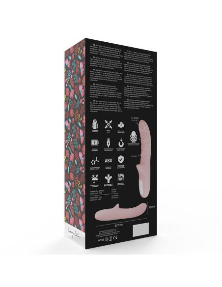 MIA - PISA VIBRADOR ROTADOR ROSA Para Clítoris