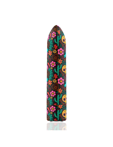 CUSTOM BULLETS - BALA RECARGABLE SKULL 10 INTENSIDADES Balas vibradoras