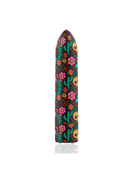 CUSTOM BULLETS - BALA RECARGABLE SKULL 10 INTENSIDADES Balas vibradoras