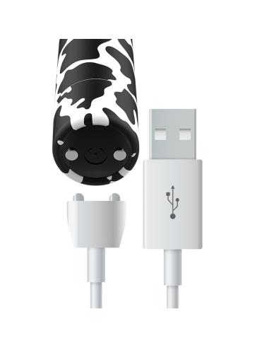 CUSTOM BULLETS - BALA RECARGABLE COW 10 INTENSIDADES Balas vibradoras