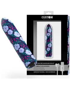 CUSTOM BULLETS - BALA RECARGABLE SPRING 10 INTENSIDADES