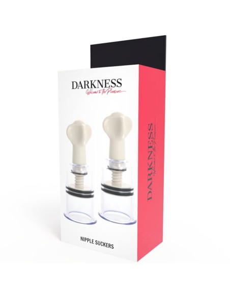 DARKNESS - SUCCIONADOR PEZONES TRANSPARENTE 5CM DIÁMETRO Desarrolladores Vagina&Clítoris
